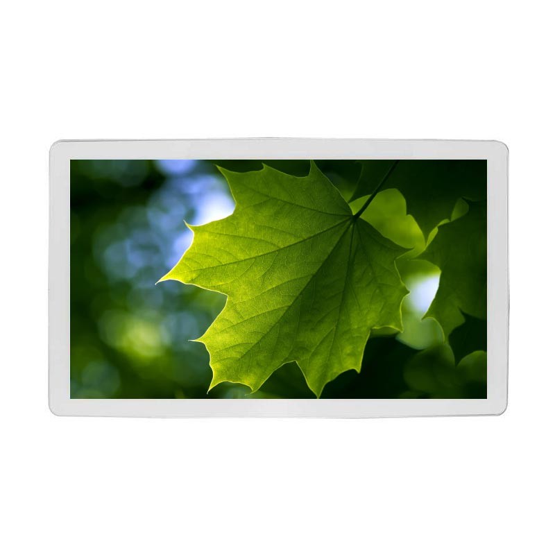 32 Inch PCAP Touch Monitor White Color Zero Bezel PCAP Display