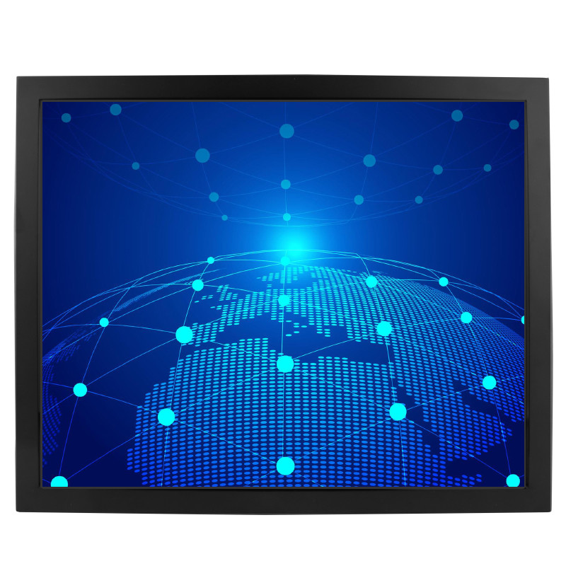 250cd/㎡ Infrared Touch Monitor 19'' IP65 Waterproof with VGA Interface