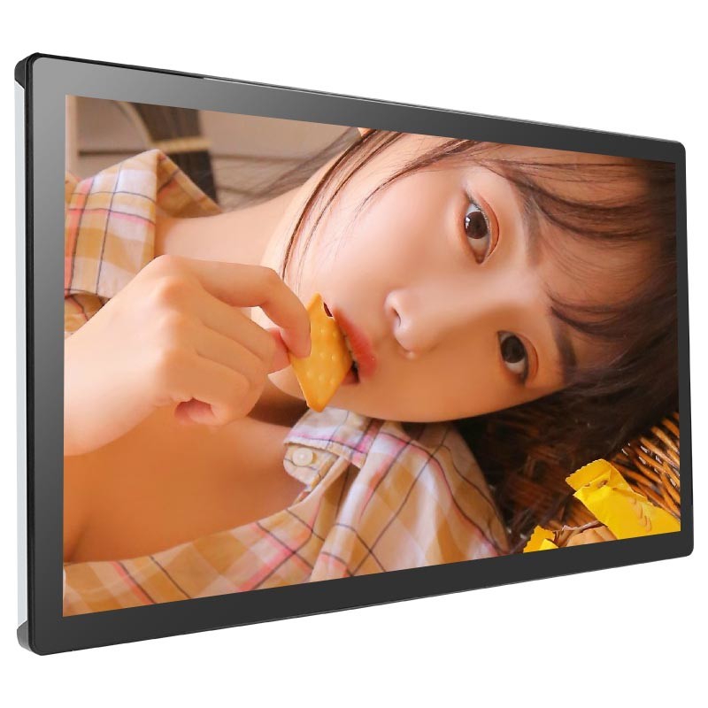 Indoor TFT LCD Ultra Thin Touch Screen Monitor 23.8 Inch With 10 Touch Points