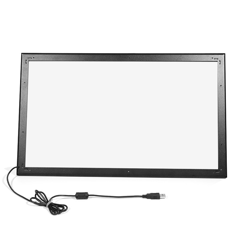 Wear Resistant Touch Screen Infrared 21.5 Inch Anti Glare Toughened Glass Material