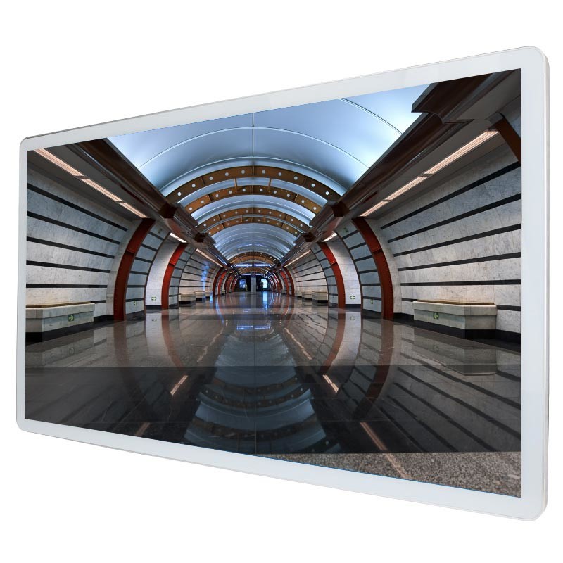 IP65 Waterproof Industrial 43 Inch Touch Screen Monitor With Tempered Glass