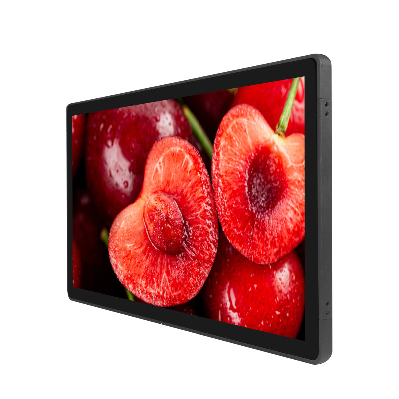 Pure Plat LCD PCAP Touch Monitor 27 Inch Dust Proof Anti Vandal