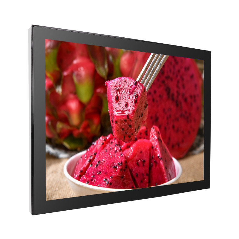 19 Inch PCAP Touch Screen Monitor With 350 Nits VGA DVI Interfaces