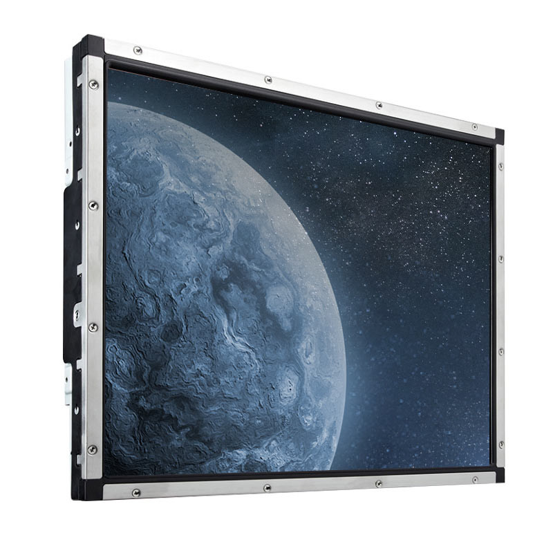 30-60KHz 15 Inch SAW Touch Monitor 1024x768 Resolution For ATMs