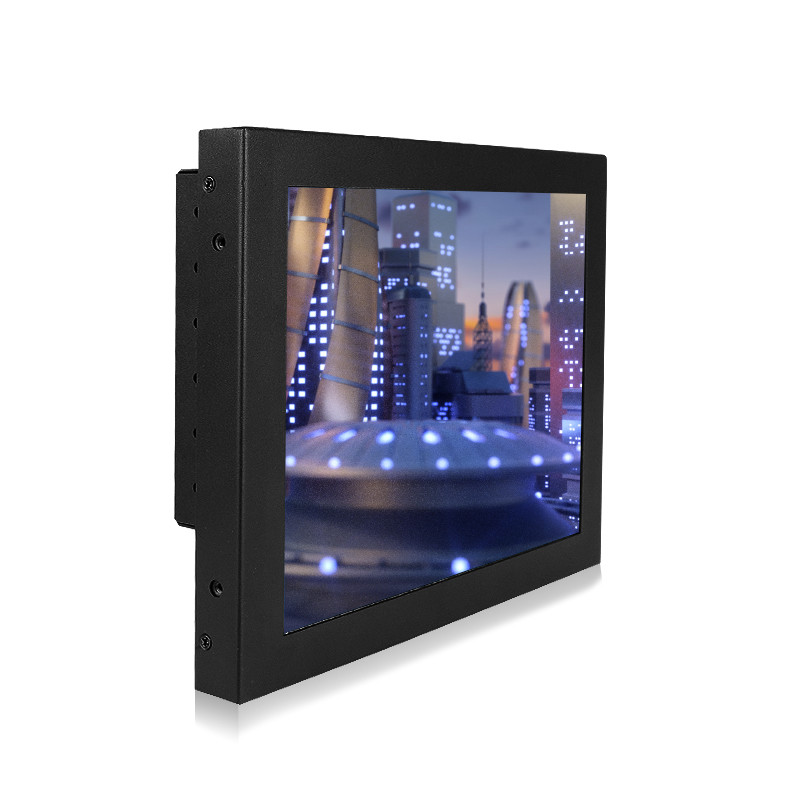 Pure LCD Panel 10.4 Inch SAW Touch Monitor Anti Vandal For Kiosks