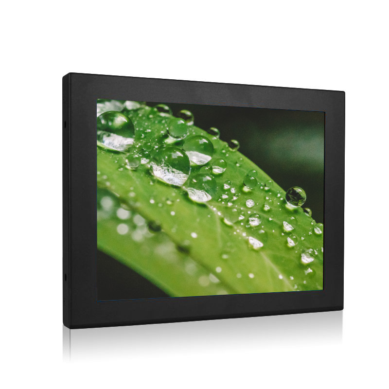 Dust Proof 10.4 Inch SAW DVI VGA Touch Monitor 4:3 Ratio For Kiosks