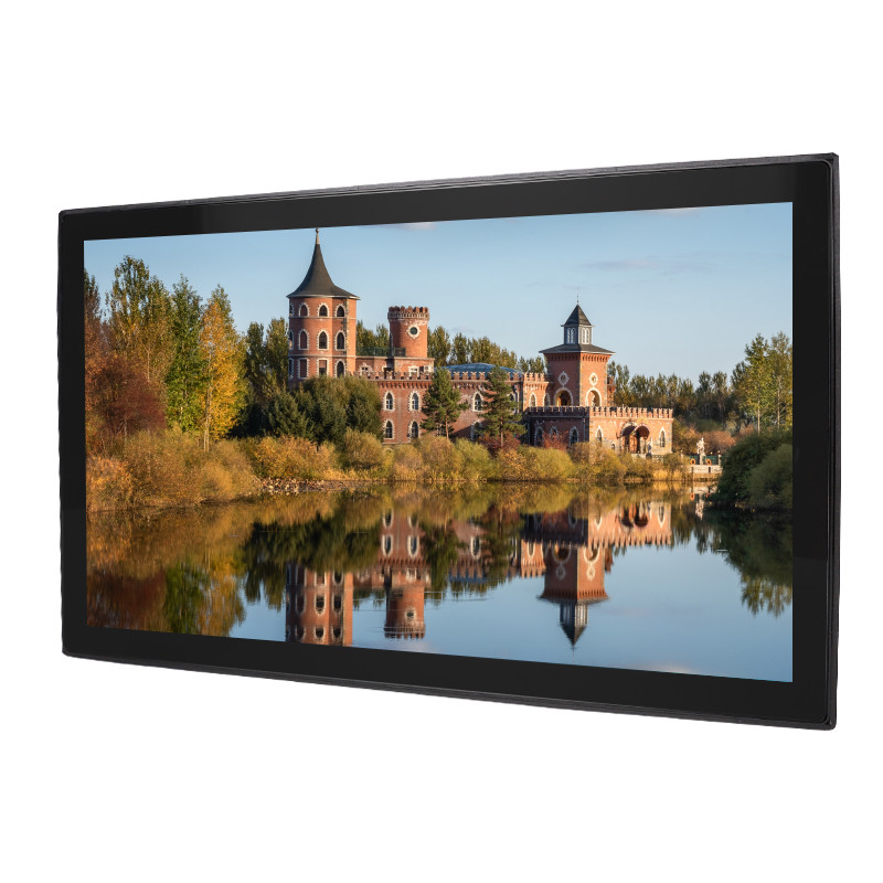 15.6 Inch PCAP Touch Monitor 400cd/M2 VGA DVI Input For Smart Locker