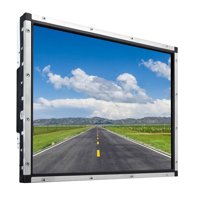 17 Inch SAW Touch Monitor 1000:1 Contrast Ratio For Self Service Solution
