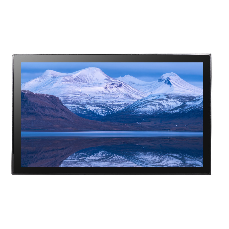 18.5 Inch PCAP Touch Display Monitor Pure Flat Open Frame 400cd/m²