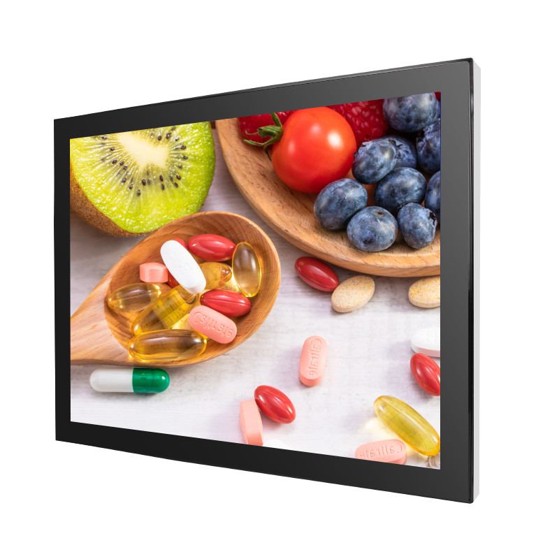 VGA / DVI Video Input PCAP Touch Panel With 10 Points Touch Interface