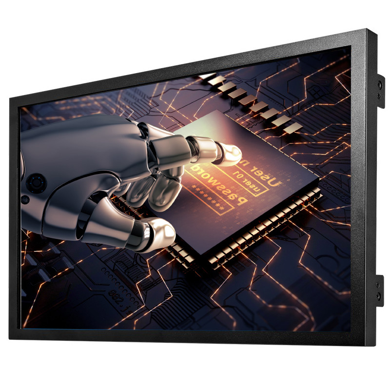 Open Frame Lcd SAW Touch Monitor Display 20W For Kiosks