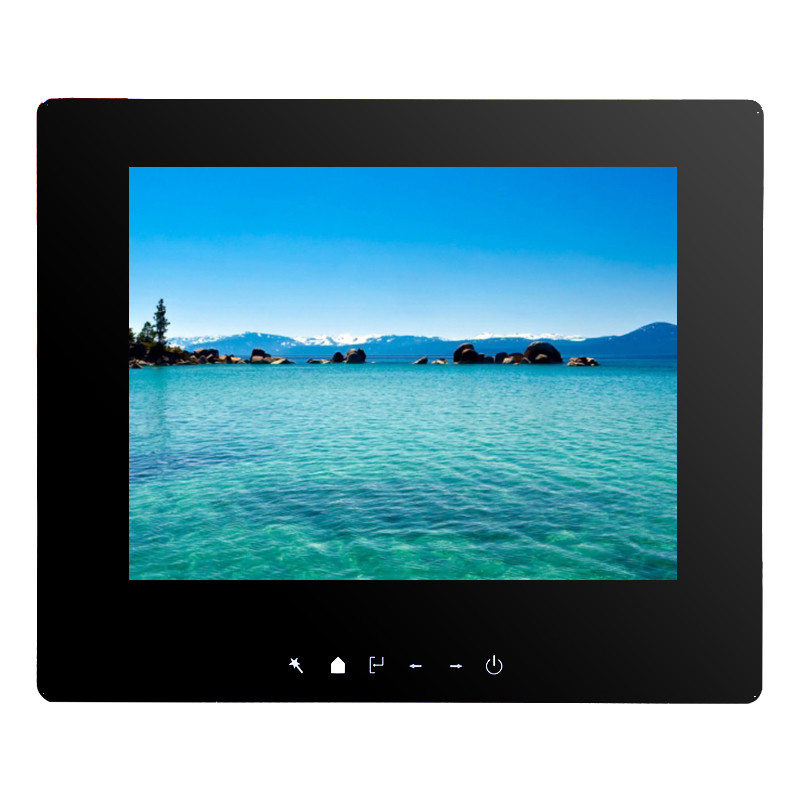 9.7 Inch PCAP Touch Monitor With 1024*768 Resolution And Pure Flat Design