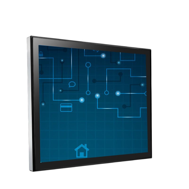17 Inch PCAP Touch Monitor , TFT Panel Monitor 1280×1024 Resolution