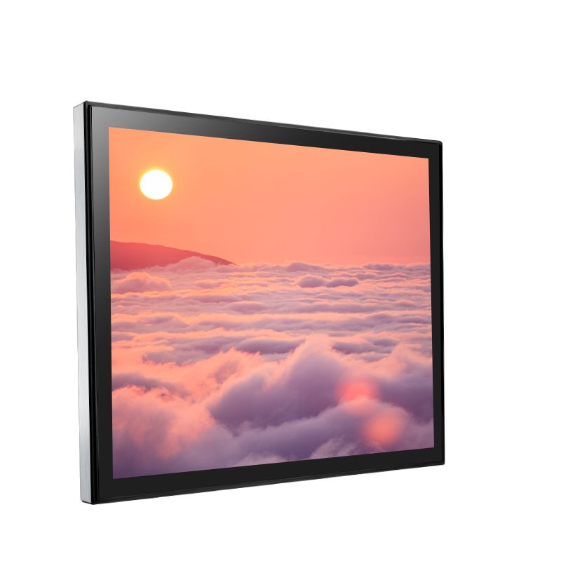 17 Inch PCAP Touch Monitor Open Frame Pure Flat Design 1000:1 Contrast For Kiosks
