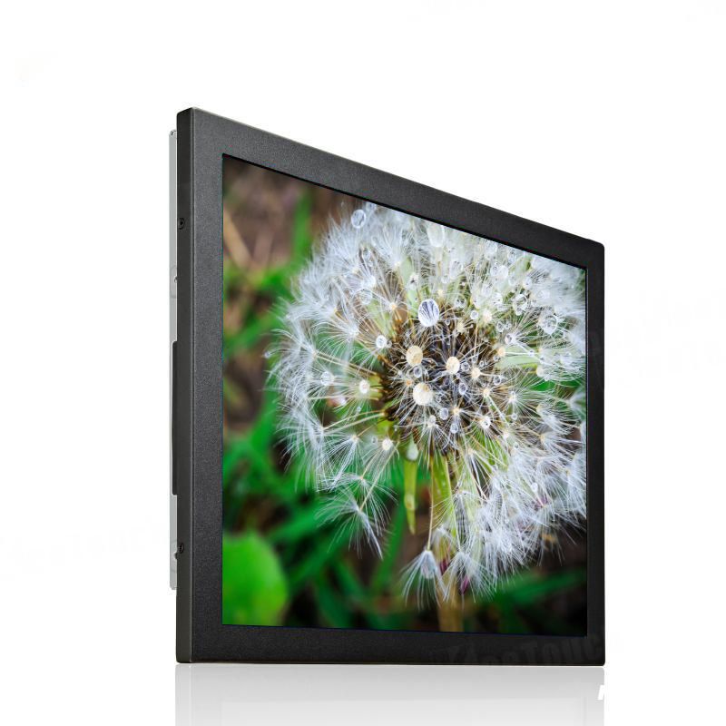 Open Frame Touch Display VGA 17'' IR Touch Monitor For Kiosks