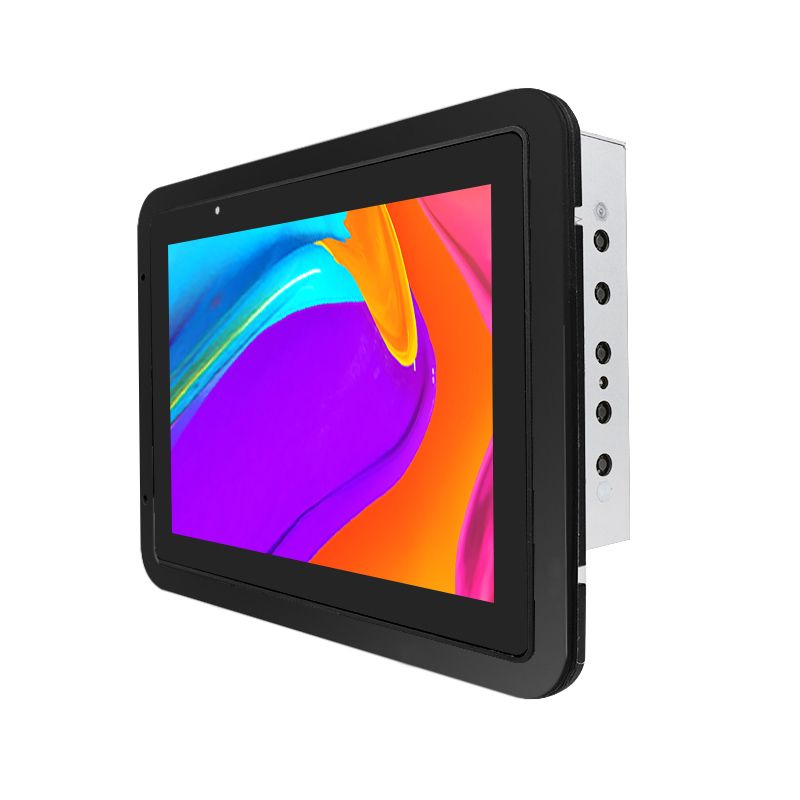 Dust Proof 8 Inch Industrial Monitor Touch Screen Open Frame Multifunctional