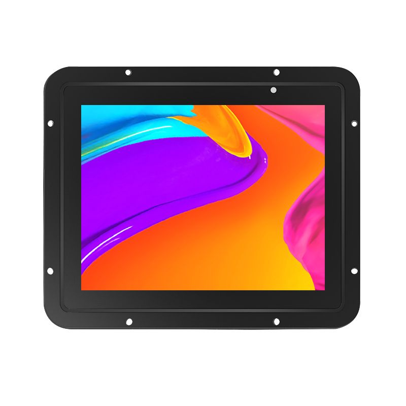 Dust Proof 8 Inch Industrial Monitor Touch Screen Open Frame Multifunctional