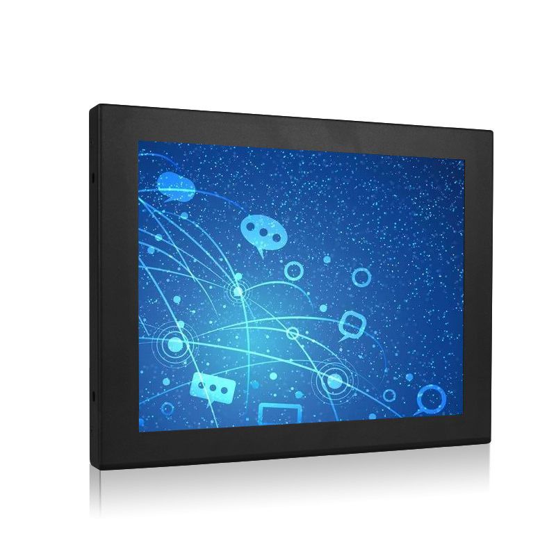 800×600 Resolution SAW Touch Monitor 10.4 Inch Open Frame With Multiple Interfaces