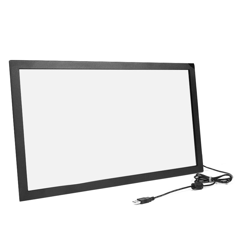 Wear Resistant Touch Screen Infrared 21.5 Inch Anti Glare Toughened Glass Material